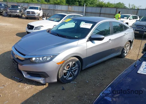 2016 Honda Civic Lx из США, поврежденный, VIN 19XFC2F53GE234294